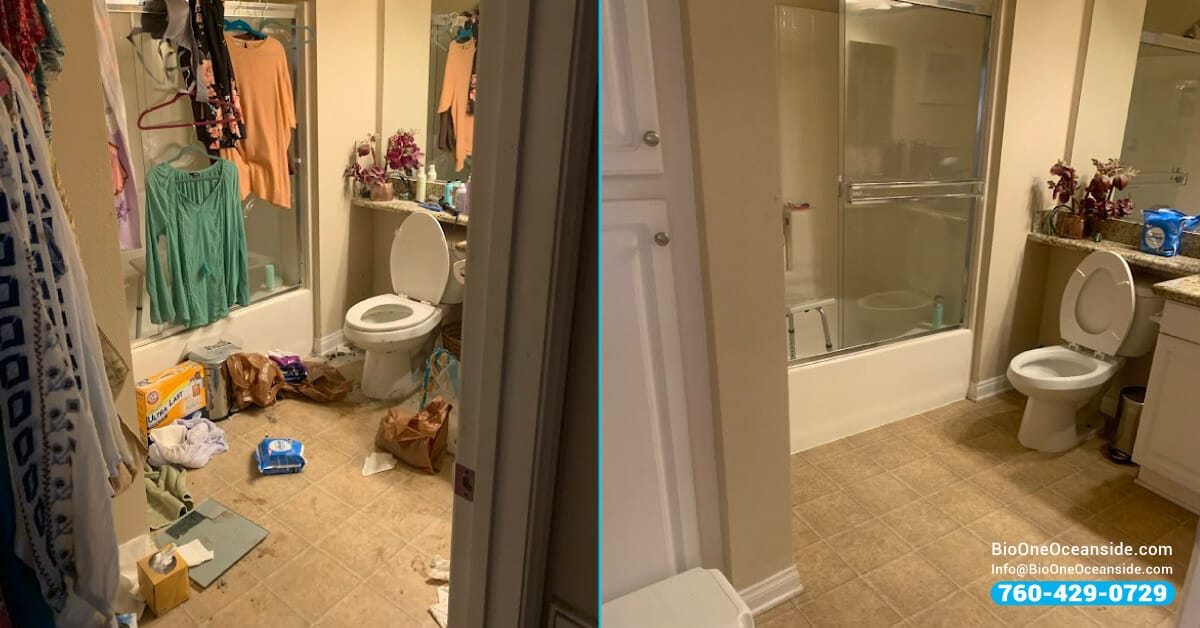 Follow these hoarding cleanup tips to start the year off fresh. BIo-One of Oceanside.
