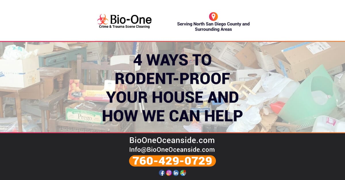 4 Ways to Rodent-Proof Your House - Bio-One of Oceanside.