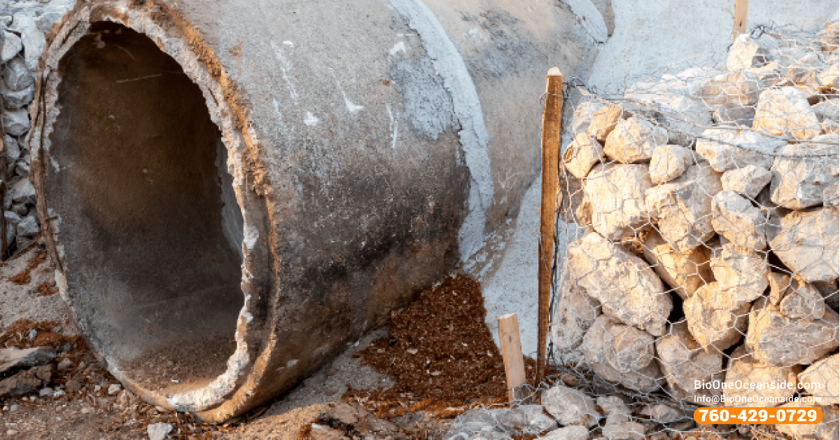Sewage backup - Bio-One of Oceanside.
