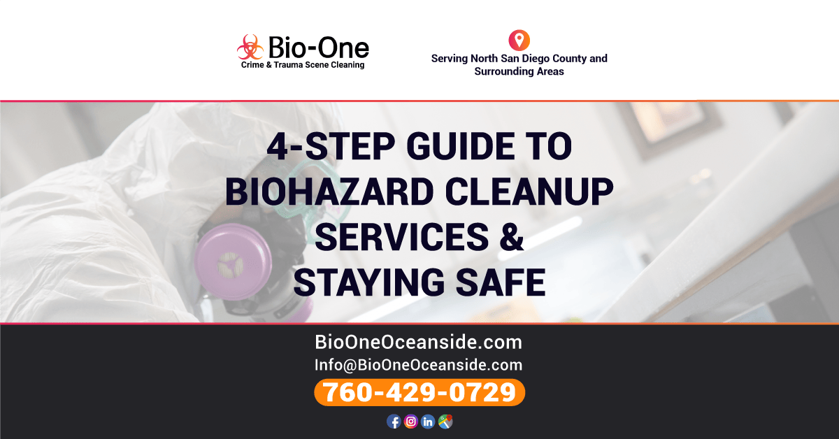 4-Step Guide to Biohazard Cleanup Services & Staying Safe