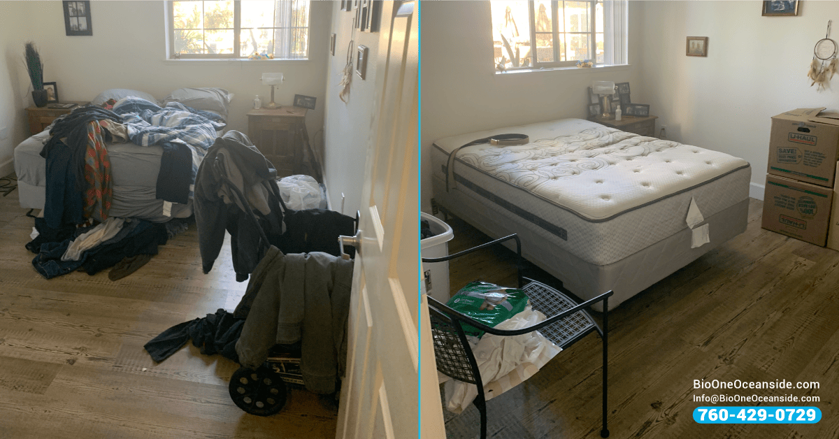 Apartment hoarding cleanup - Bio-One of Oceanside.