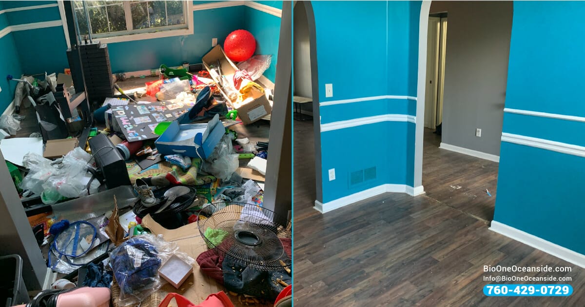 Bio-One of Oceanside can help you or your loved one tackle any hoarding situation safely!