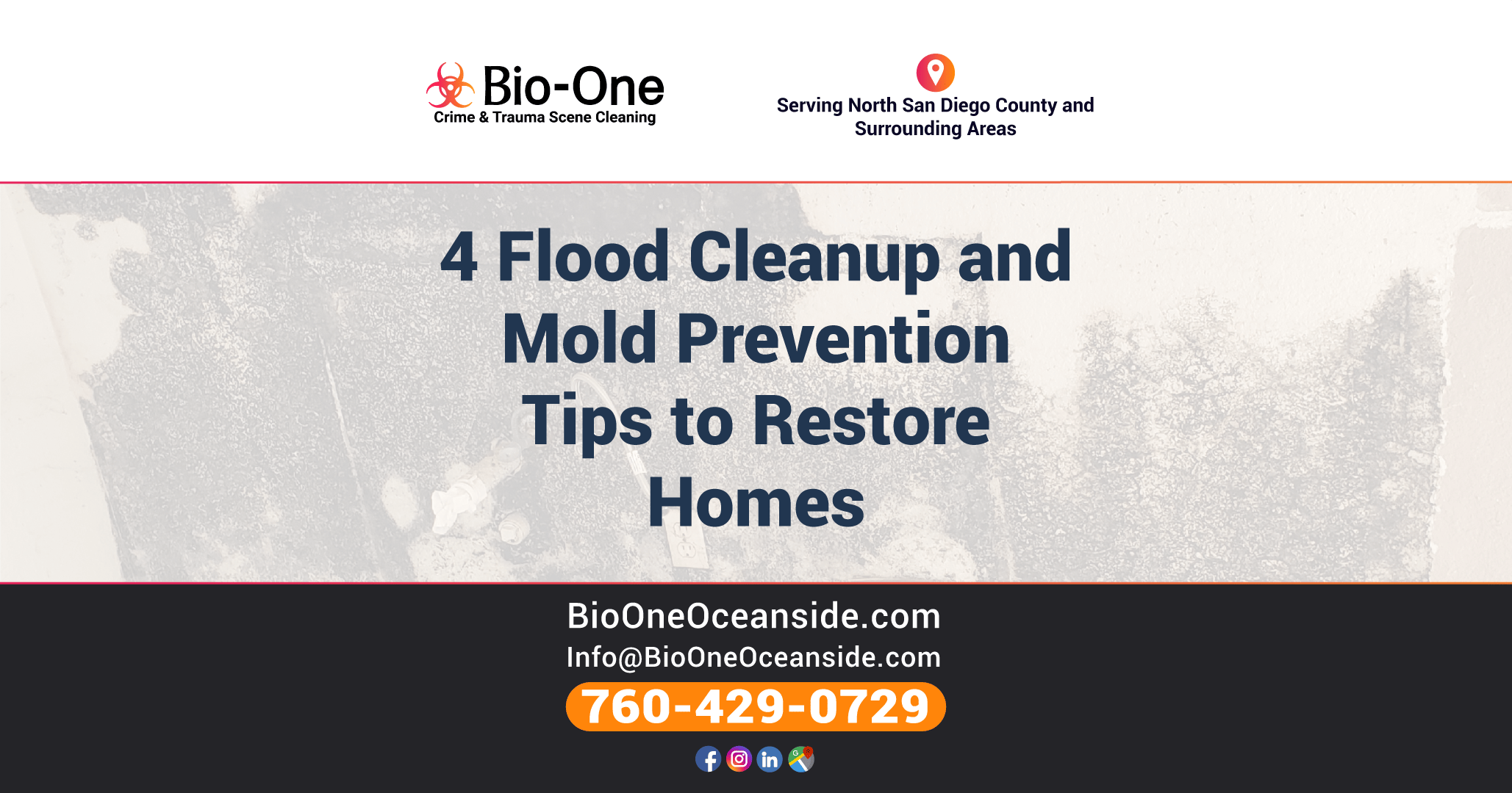 4 Flood Cleanup and Mold Prevention Tips to Restore Homes