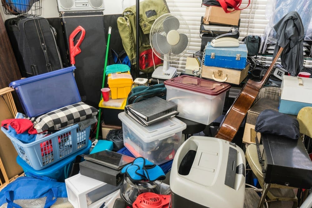 example of a hoarded home