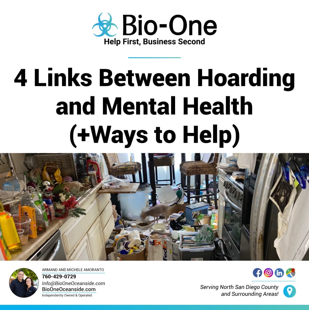 4 Links Between Hoarding and Mental Health (+Ways to Help) - Bio-One of Oceanside