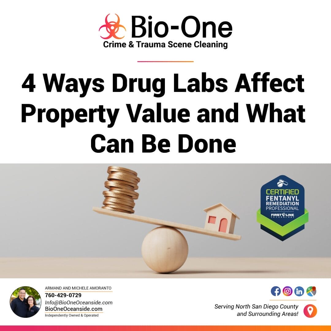 4 Ways Drug Labs Affect Property Value and What Can Be Done - Bio-One of Oceanside
