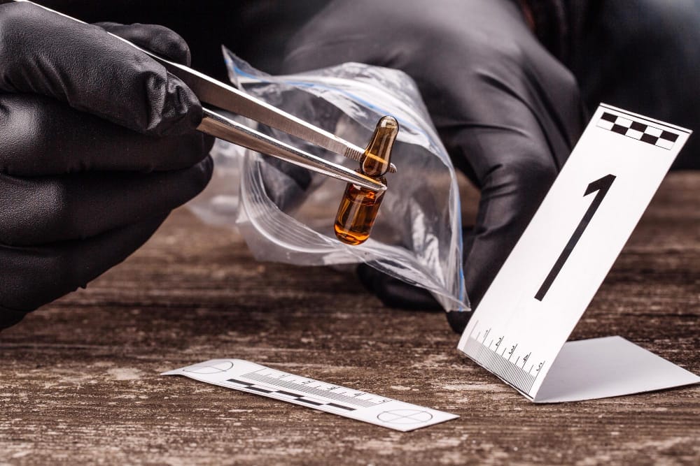 collecting sample example drug residue testing