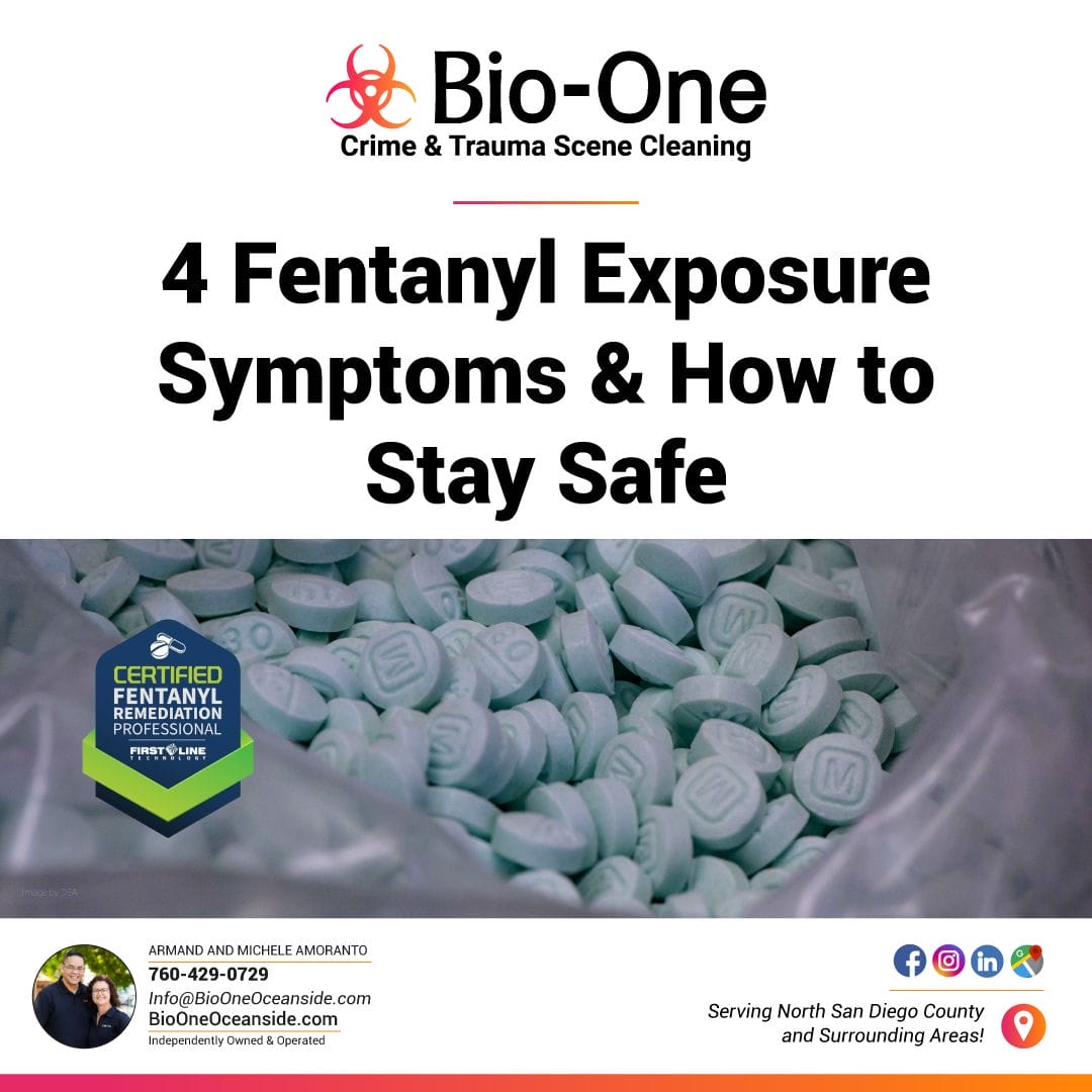 4 Fentanyl Exposure Symptoms & How to Stay Safe